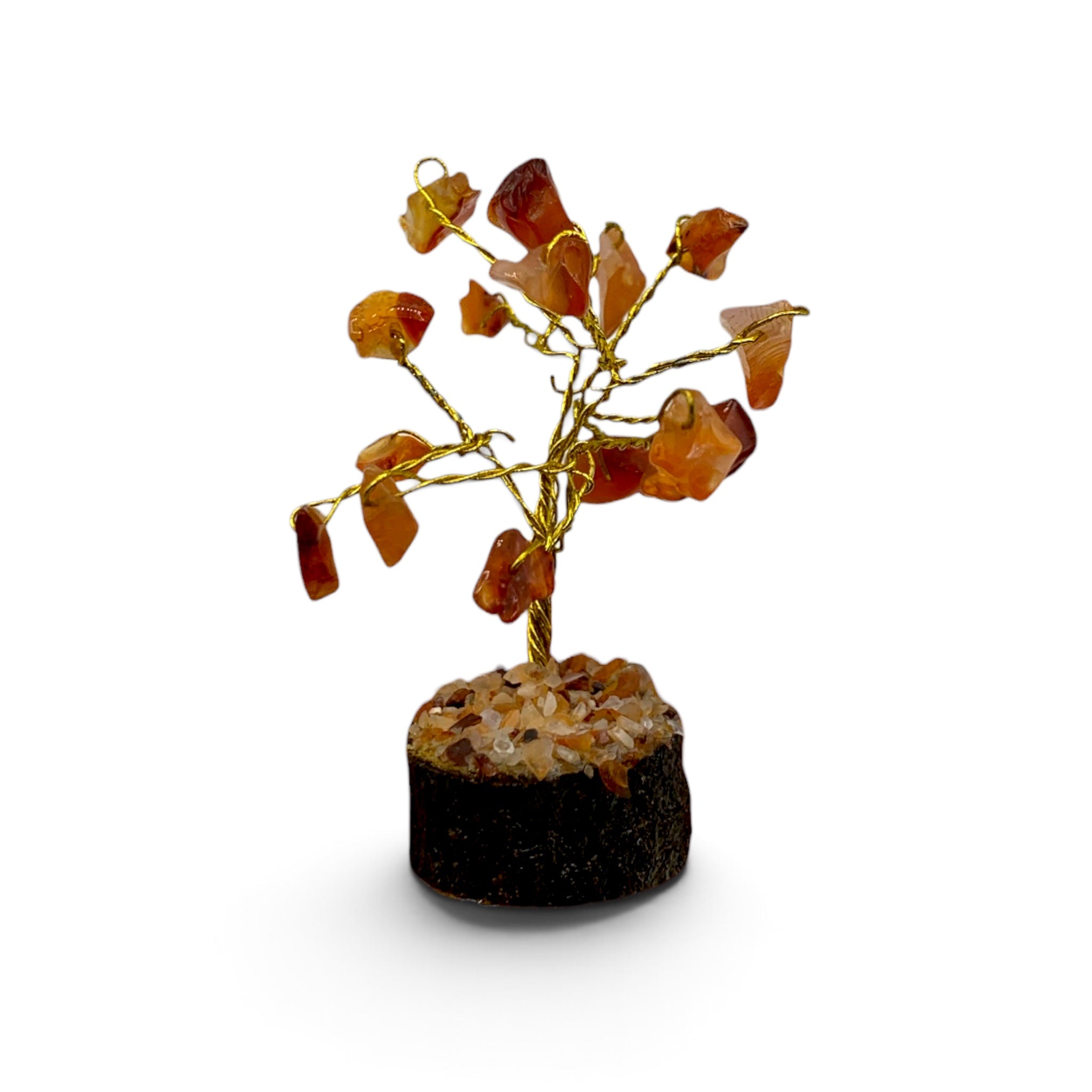Gemstone Tree - Carnelian Mini $18